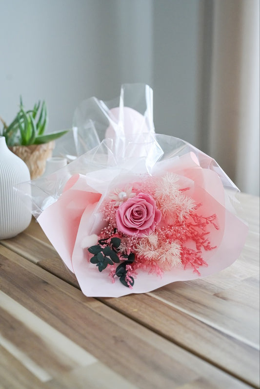 “Small Preserved Flower Bouquet”
